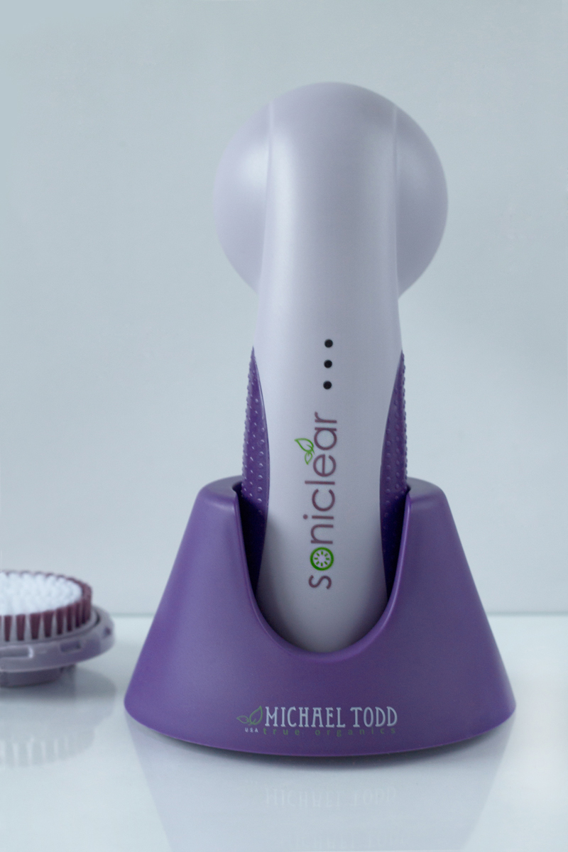 Soniclear, Michael Todd, antimicrobial sonic brush, face brush, body brush