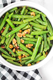 These flavorful and delicious hazelnut green beans are the perfect side dish!