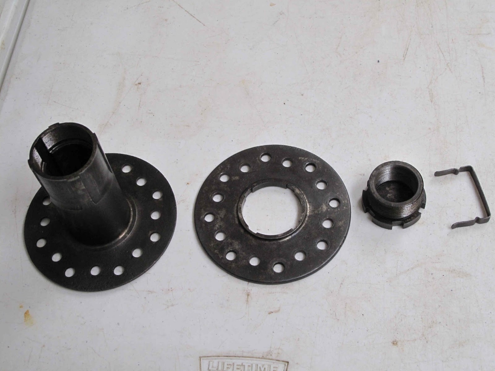 Curtiss OX5 Rebuild Old Metric Propeller Hub For Wood Propeller