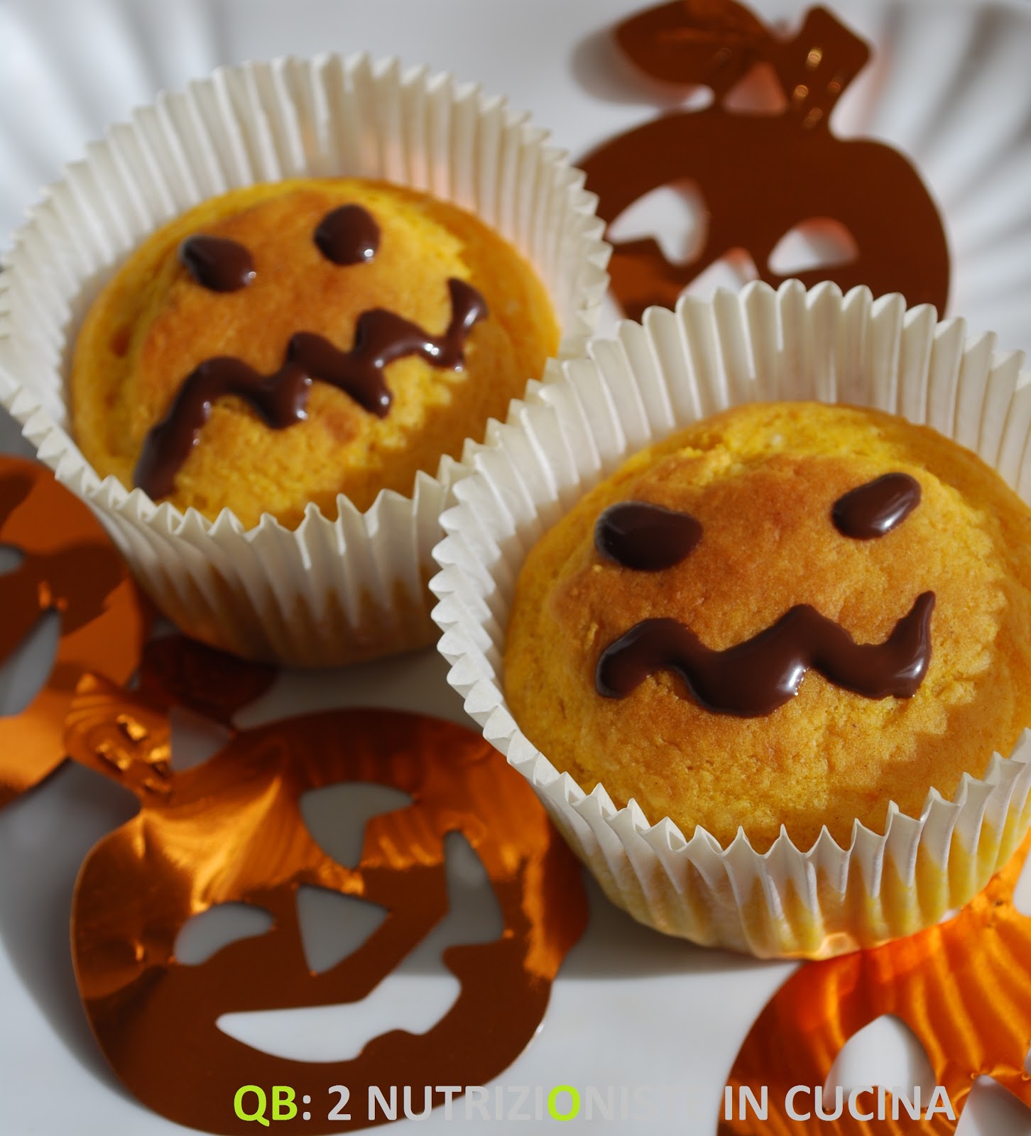 Q B Le ricette light: Muffin di Halloween alla zucca