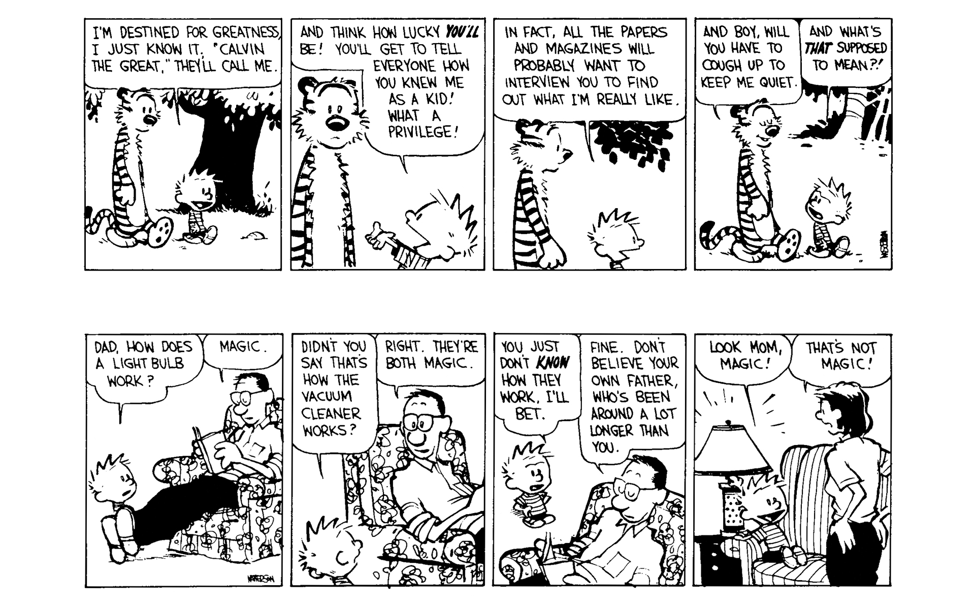 Read online Calvin and Hobbes comic -  Issue #5 - 129