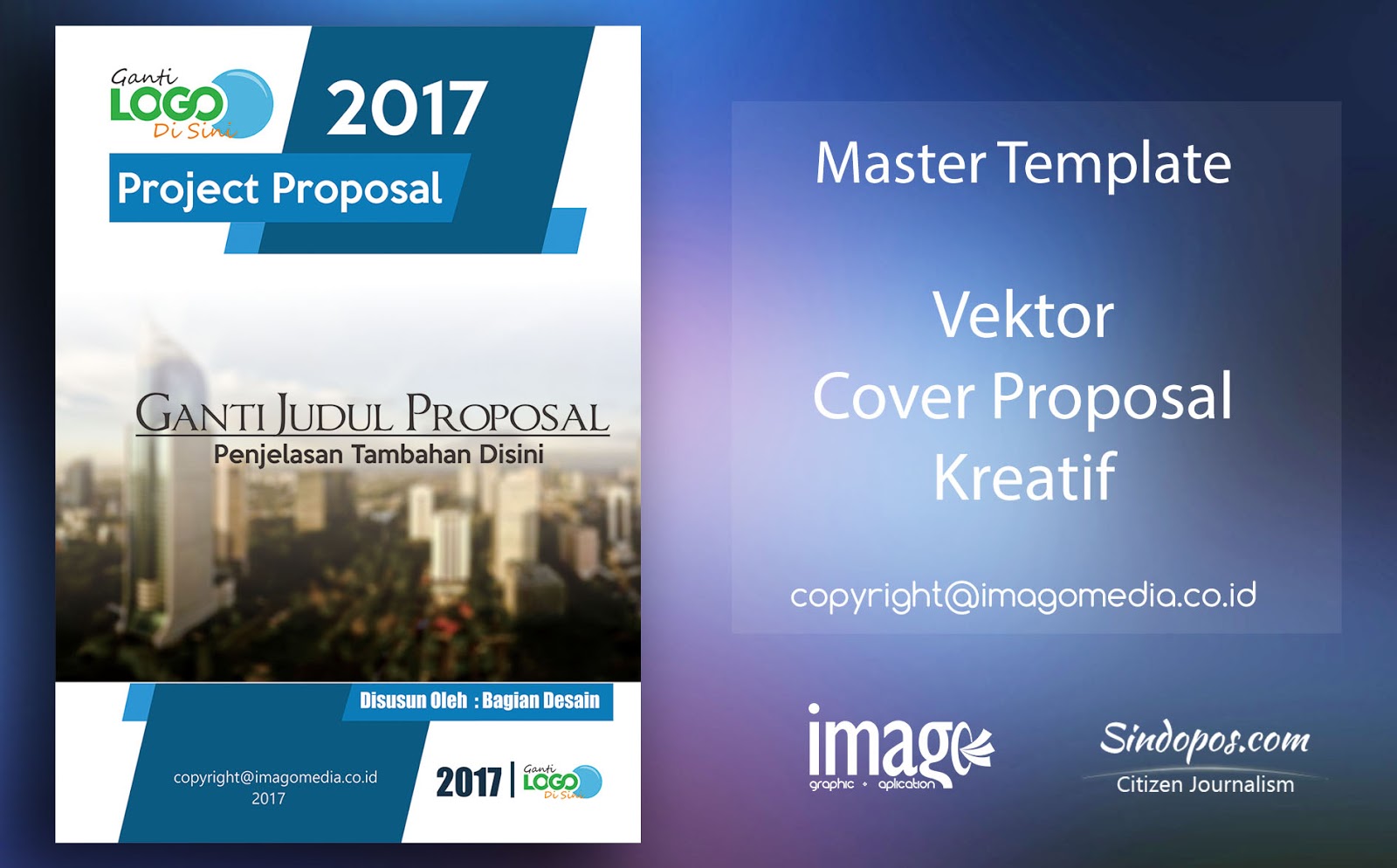 Contoh Desain Cover Proposal Cdr - Xmast 1