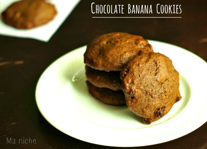 Ma Niche : Chocolate Banana Cookies