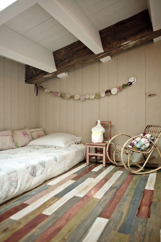 The neo rustic french countryside summer house of Isis-Colombe Combréas #rustic #interiors