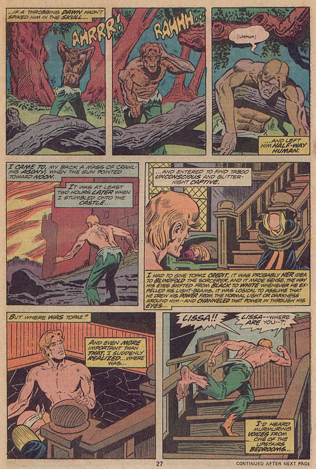 Read online Werewolf by Night (1972) comic -  Issue #29 - 19