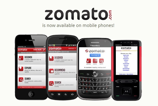 Zomato app