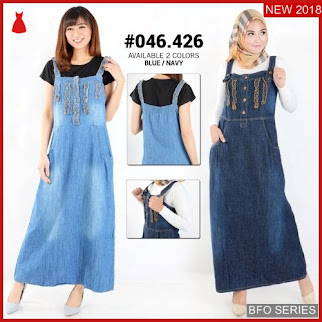 BFO243B43 GAMIS Model JUMPSUIT JEANS Jaman Now 046 BMGShop