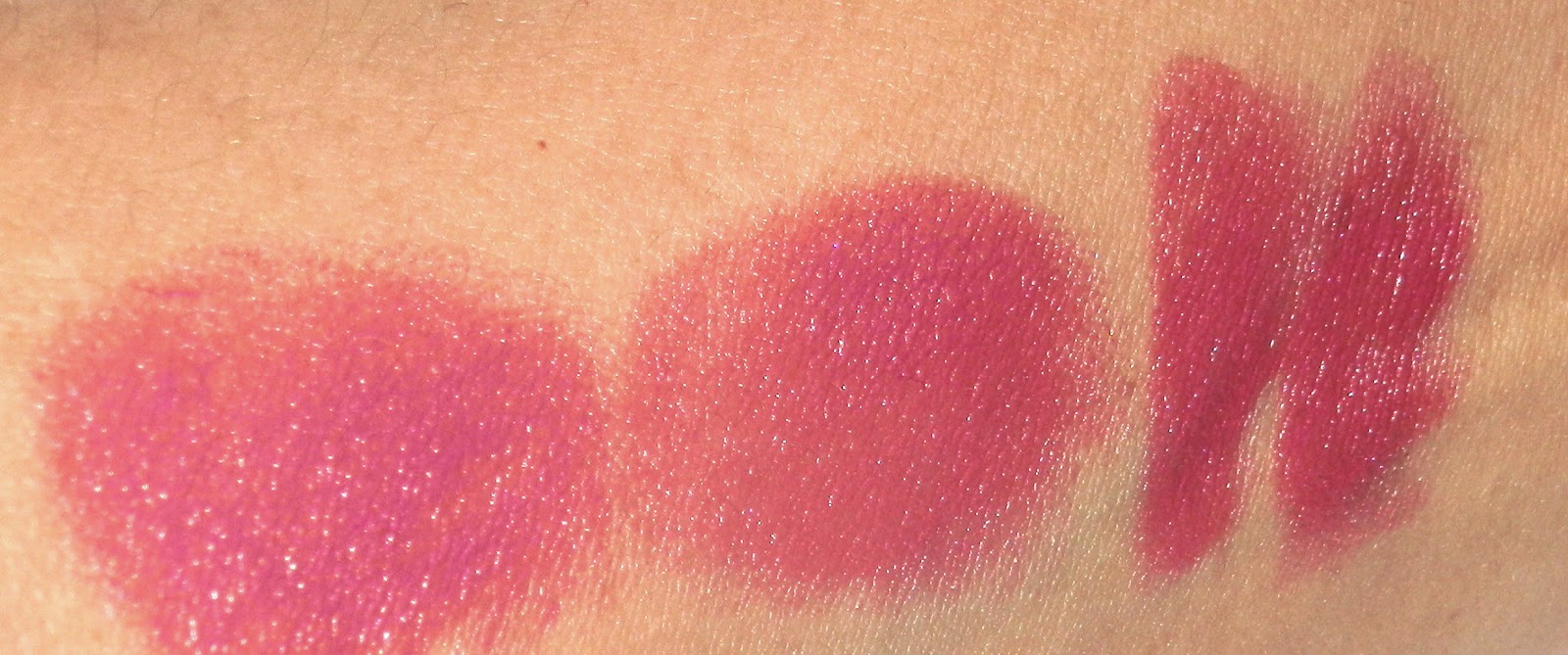 Playboy Cosmetics It's in the Pink Lipstick Swatches