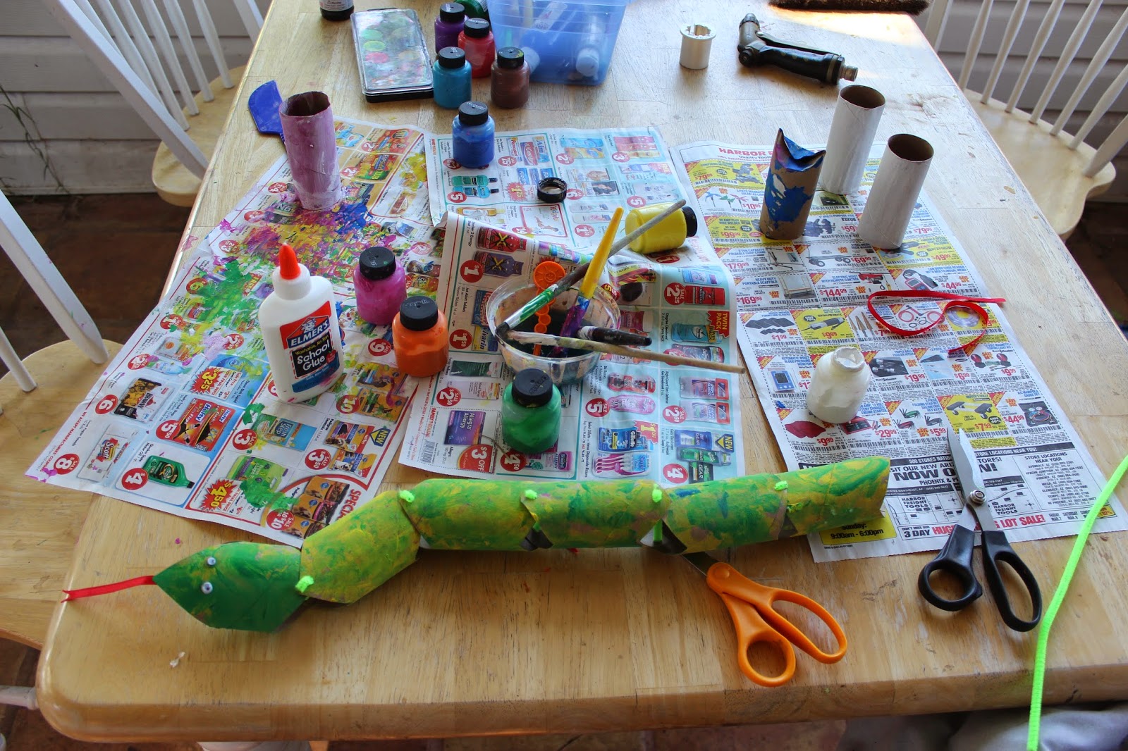 The Weisse Guys: crafts with a three year old
