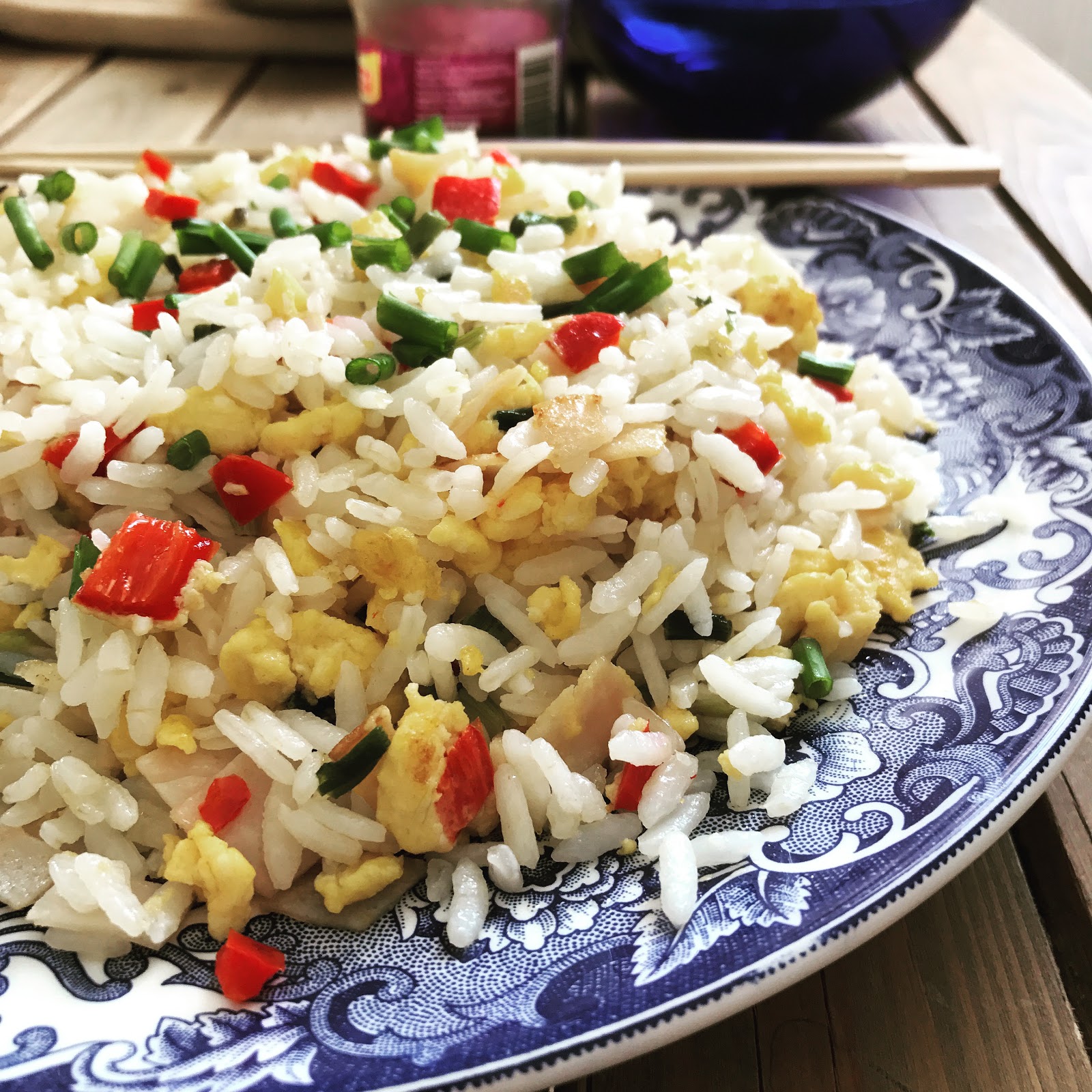 Yumurtalı Kızarmış Pilav / Egg Fried Rice