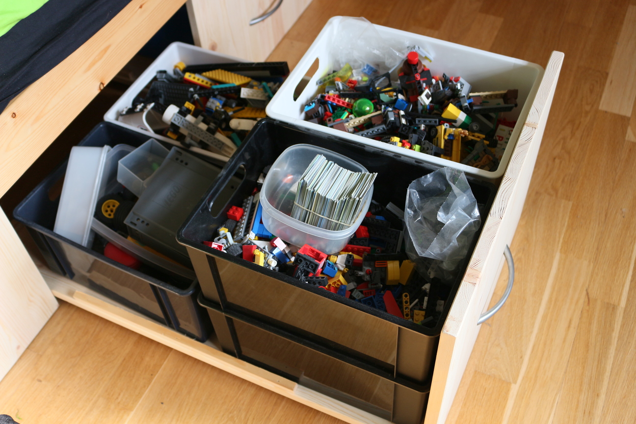 Krea Børneværelset: LEGO-opbevaring