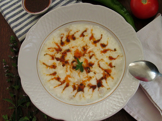 Куриный крем-суп с нутом (Nohutlu Tavuk Çorbası Tarifi)