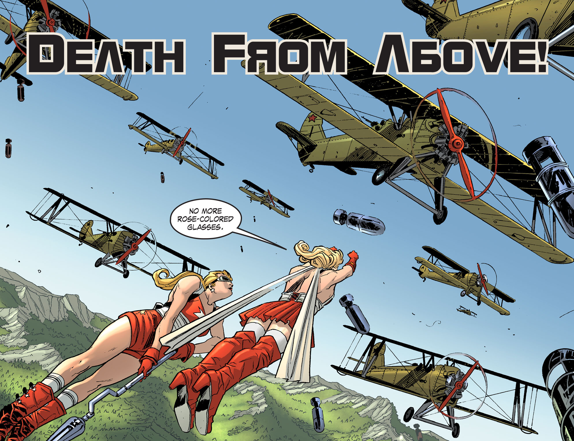 Read online DC Comics: Bombshells comic -  Issue #10 - 15