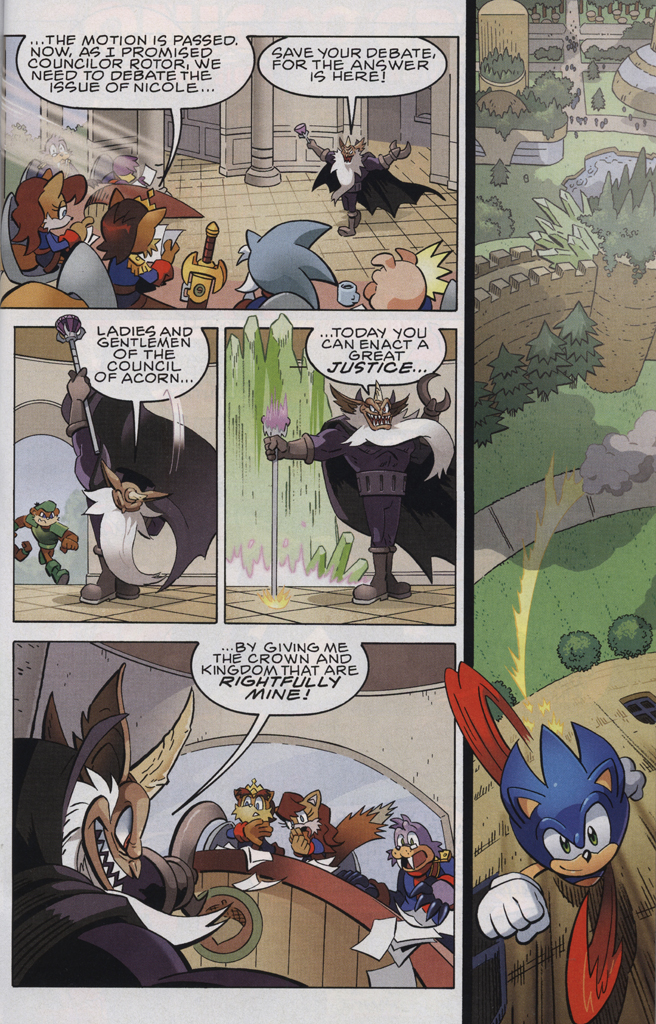 Read online Sonic The Hedgehog comic -  Issue #223 - 17