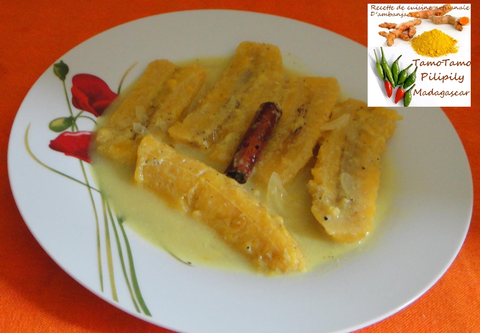 Cuisine artisanale d'Ambanja ( Madagascar ) Bananes plantains mûres