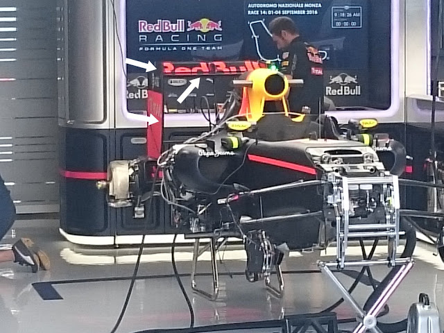 Ala posteriore RedBull RB12 - Gran Premio di Monza 2016 (Foto #Fabrega)