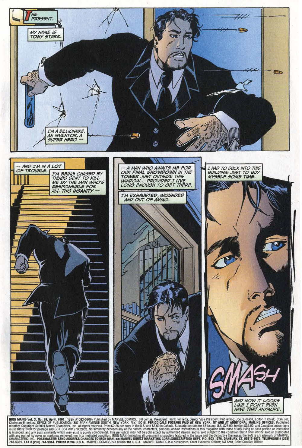 Read online Iron Man (1998) comic -  Issue #39 - 3