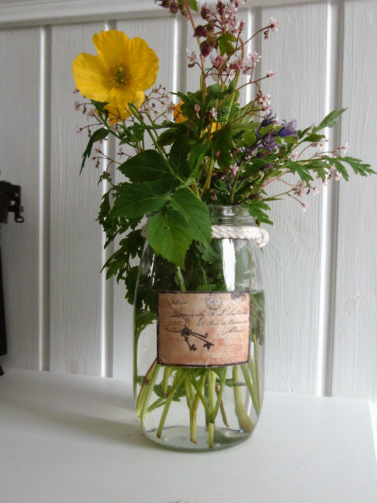 JiggleMaWiggle Jam Jar Vase