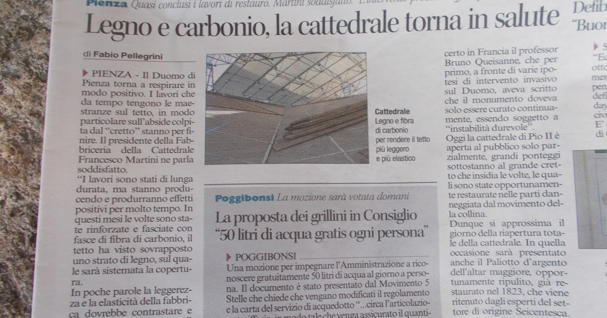 Fabio Pellegrini Notizie dalla Val d'Orcia