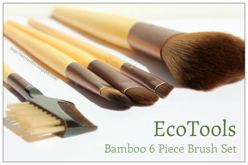 Review EcoTools, Bamboo 6 Piece Brush Set Fairyland of Beauty