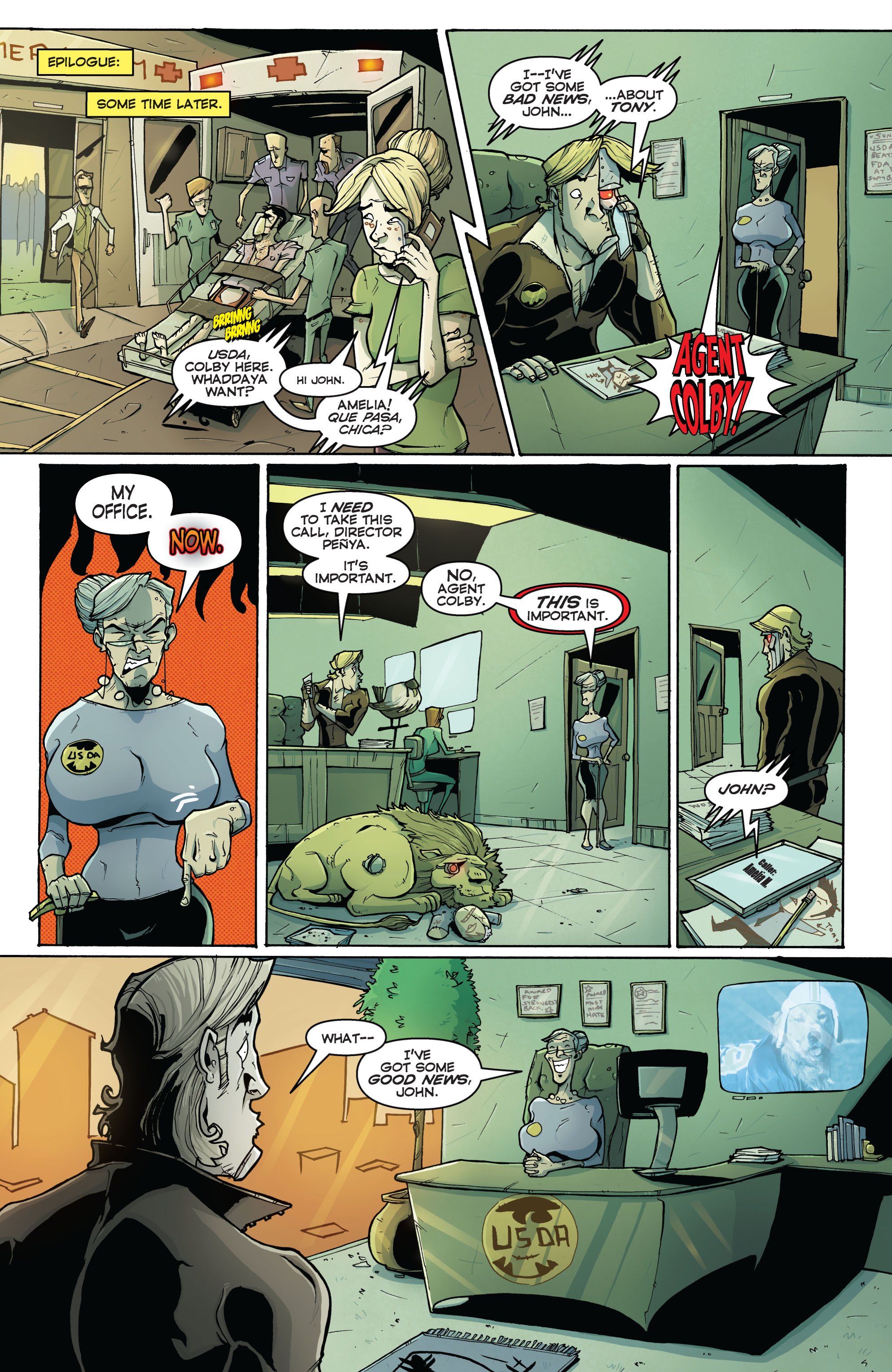 Read online Chew comic -  Issue #25 - 21