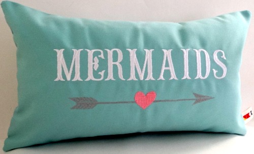 Handmade Mermaid Pillow