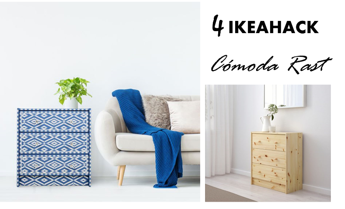 4 Ikeahack con la cómoda Rast de 25€