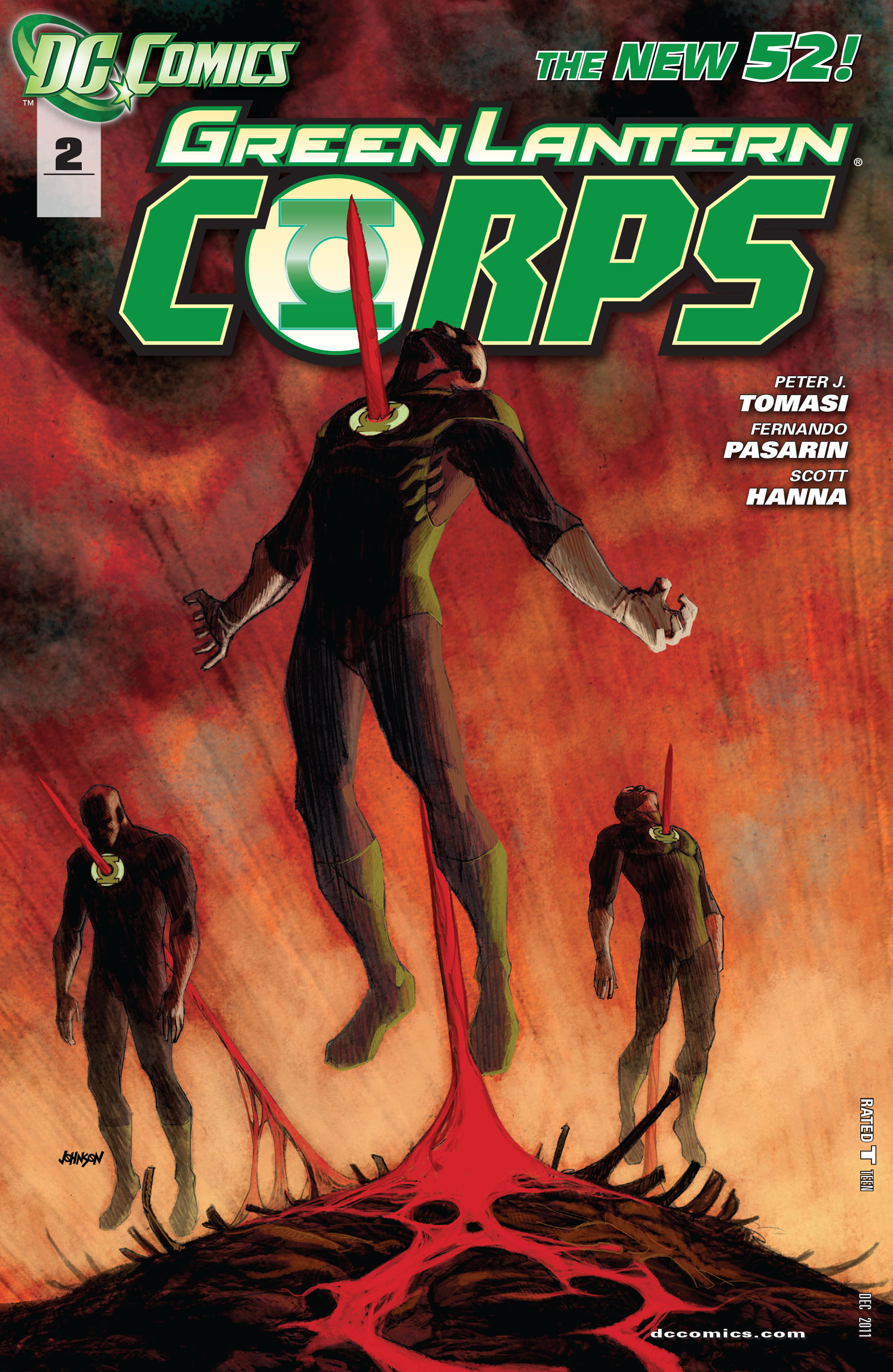 Read online Green Lantern Corps (2011) comic -  Issue #2 - 1