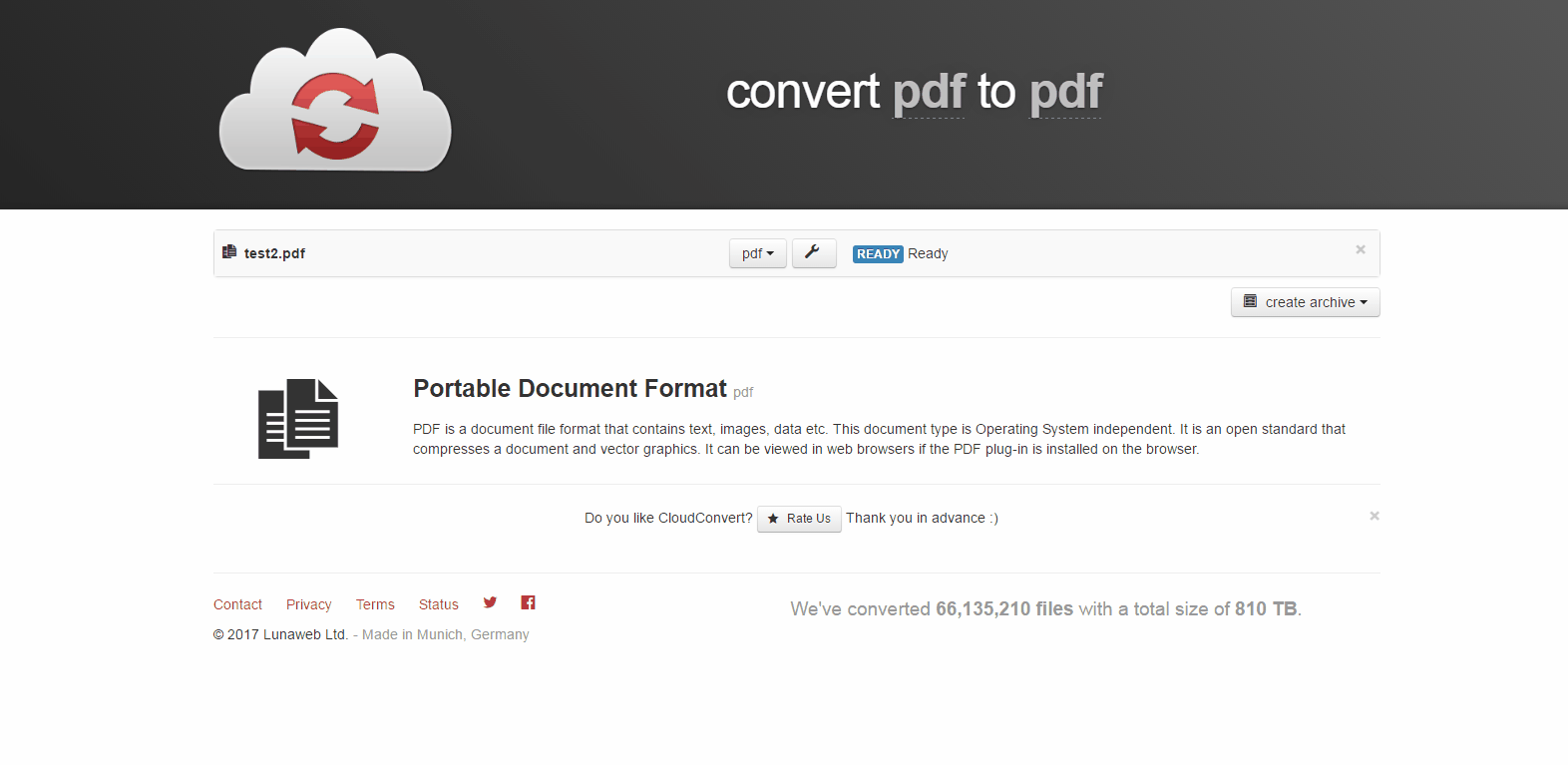 How to use with Drive to convert PDF to JPG