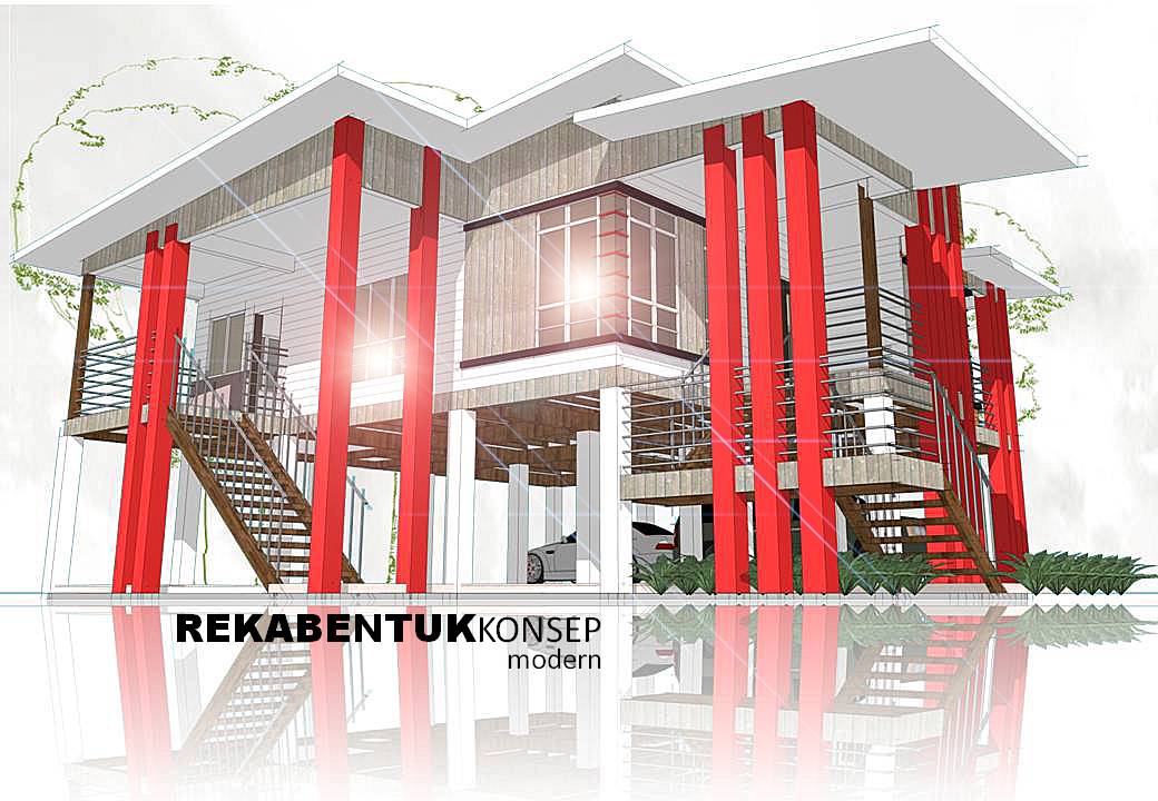 Cerita Si Pembuat Pondok Design Only Rumah Kayu Modern