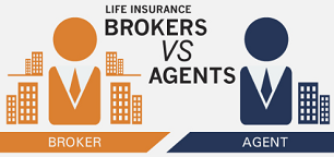 what is the primary difference between an agent and a broker