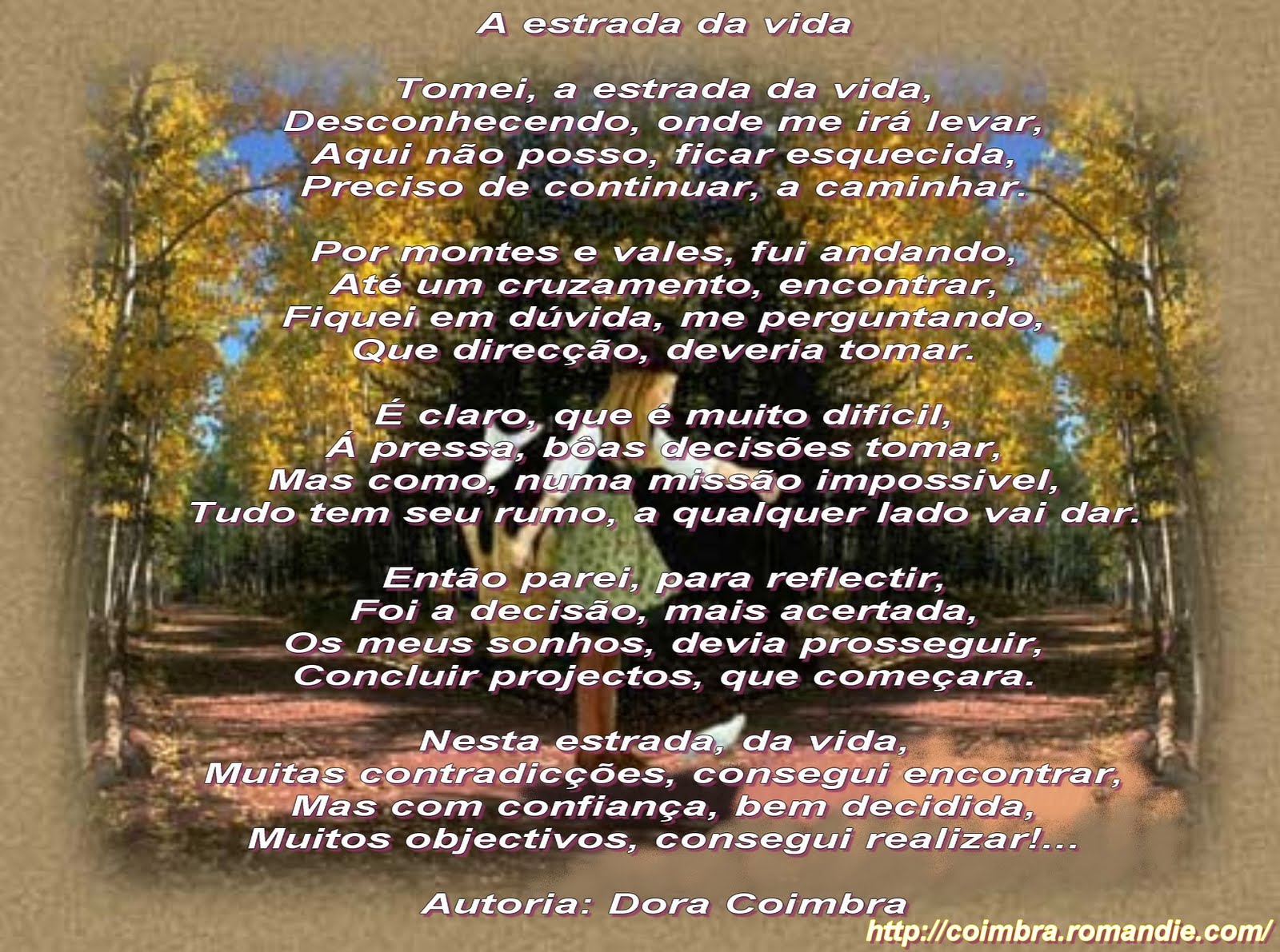 Letra Da Musica Pela Longa Estrada Da Vida