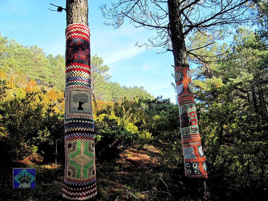 ZáLeZ "El bosque encantado" dentro de la ruta de los Duendes. Herrera