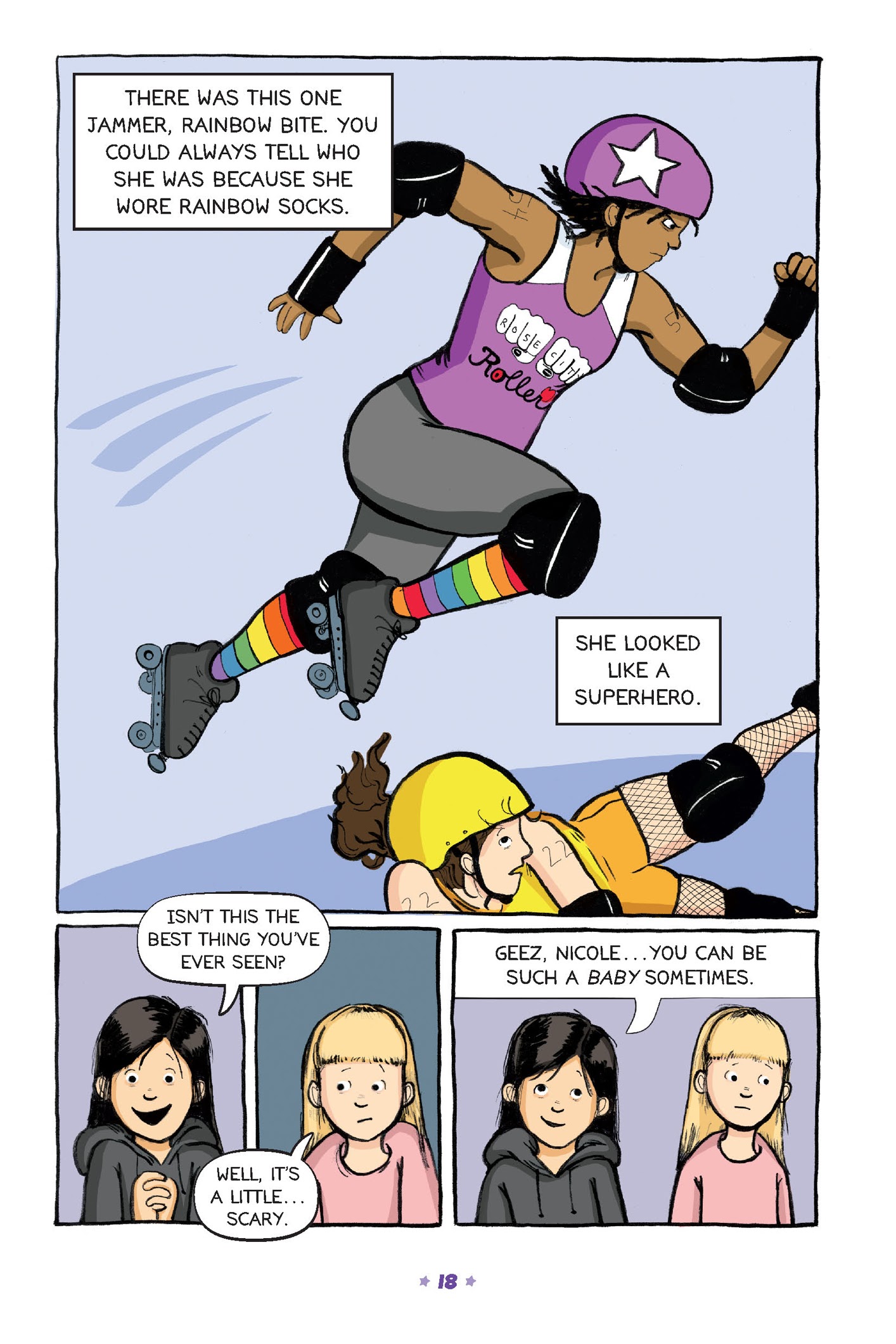 Read online Roller Girl comic -  Issue # TPB (Part 1) - 15