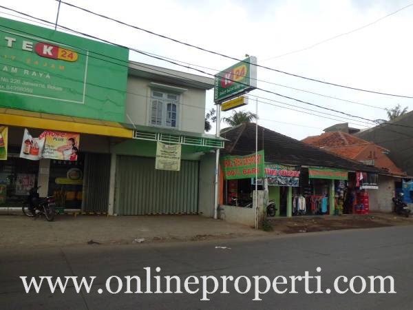 KIOS DIJUAL: Dijual 4 Kios Strategis di Pinggir Jalan Raya 