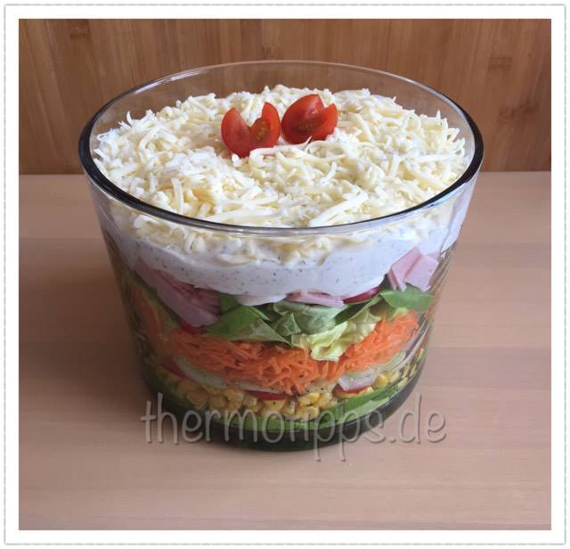 thermotipps.de - Rezepte &amp; mehr rund um den Thermomix: Schichtsalat mit ...