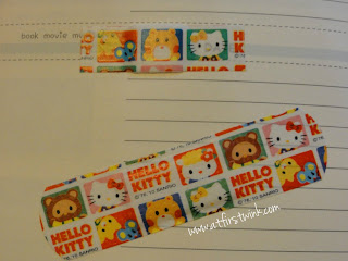 colorful Hello Kitty bandaids