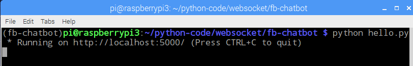 การสร้าง Facebook Messenger ChatBot และ Python ตอนที่ 2