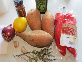 Sweet Potato & Red Pepper Soup