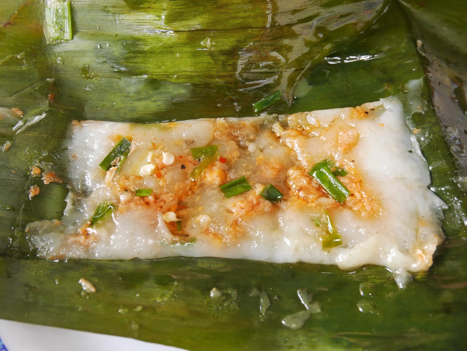 Banh Nam or Steamed shrimp rice cakes a Hue Specialty