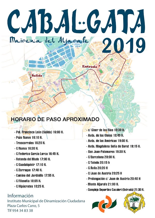 Horario e Itinerario Cabalgata de los Reyes Magos de Mairena del Aljarafe (Sevilla) 2019 Horario e Itinerario Cabalgata de los Reyes Magos de Mairena del Aljarafe (Sevilla) 2019