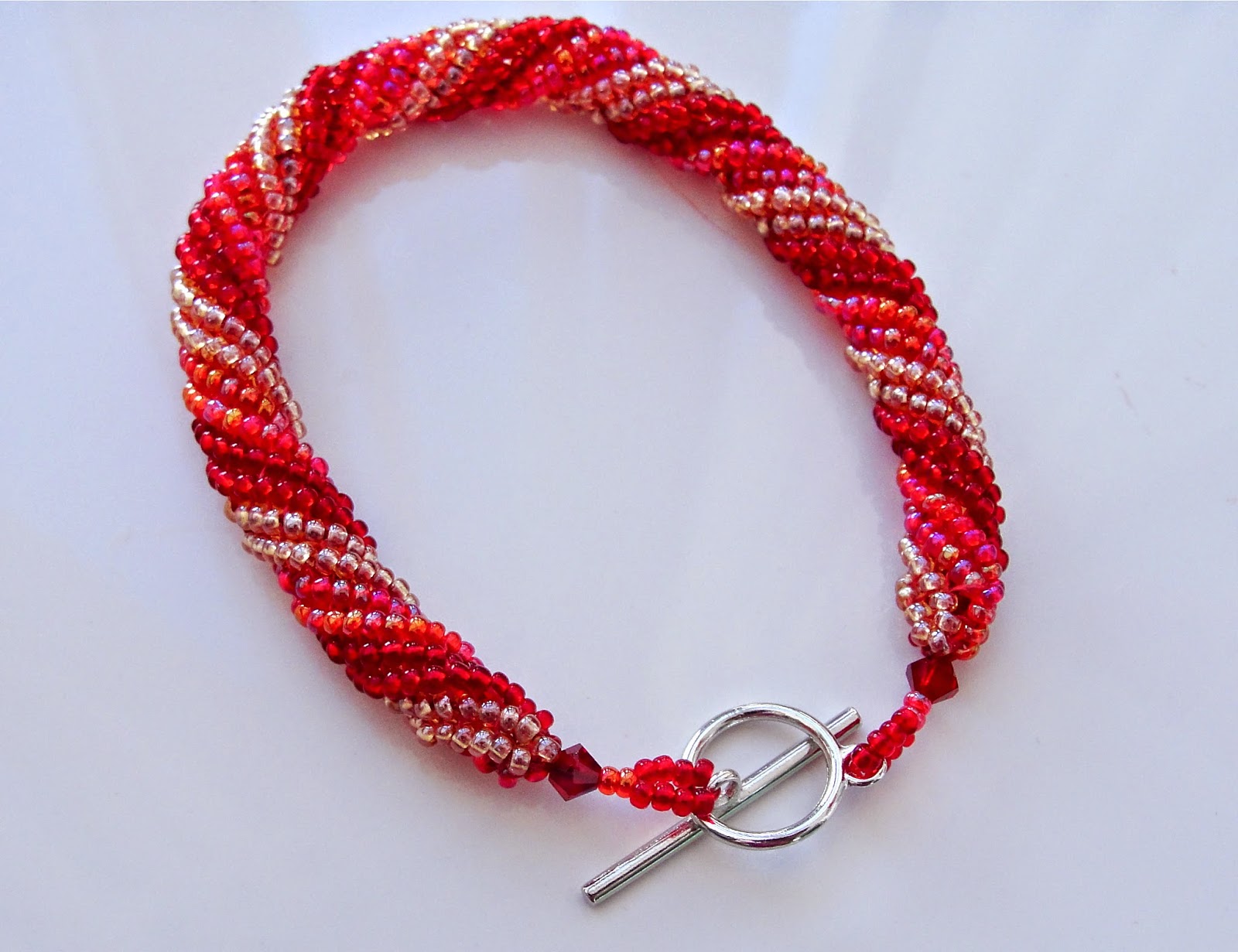 Twisted Herringbone Bracelet (4 colors) SimplyCrafting101