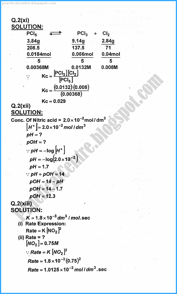11th-chemistry-numericals-five-year-paper-2017