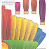 Molde de cocar para imprimir colorido - Dia do índio