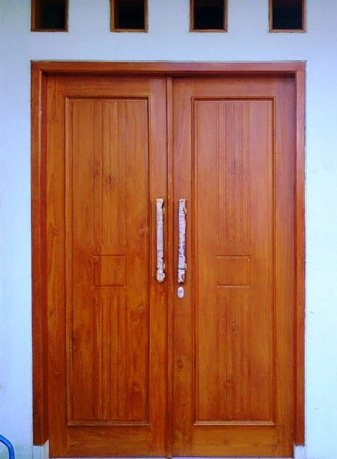 pintu minimalis terbaru dua pintu