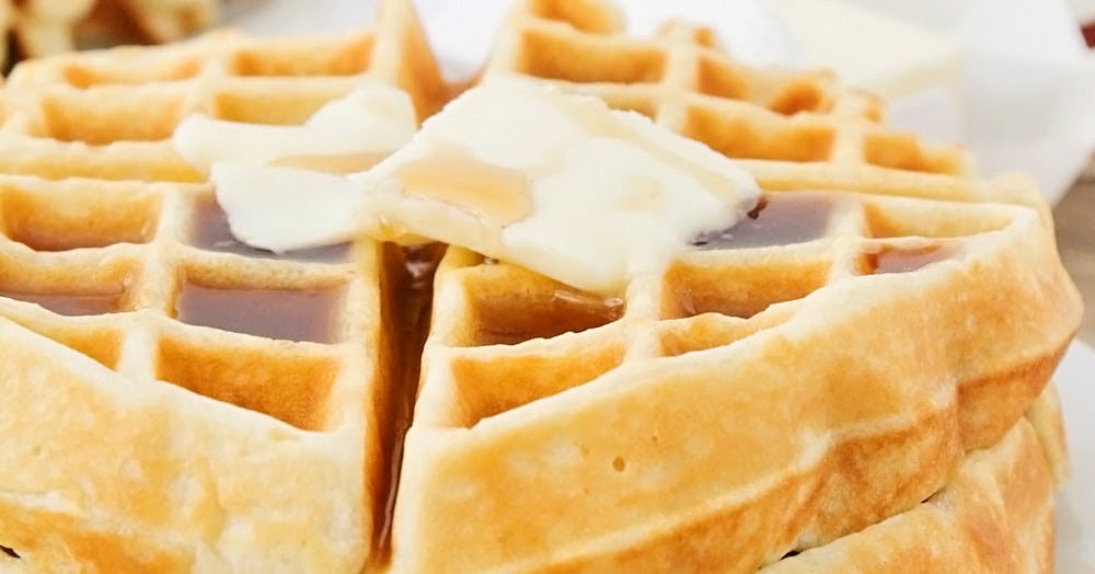 The Baker Upstairs Golden Butter Waffles