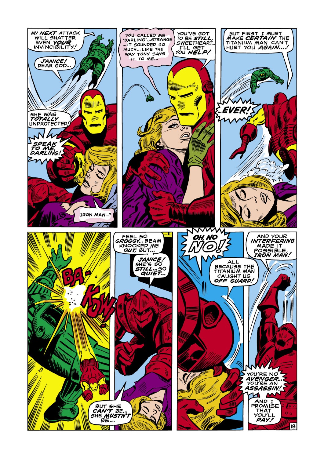 Read online Iron Man (1968) comic -  Issue #22 - 19