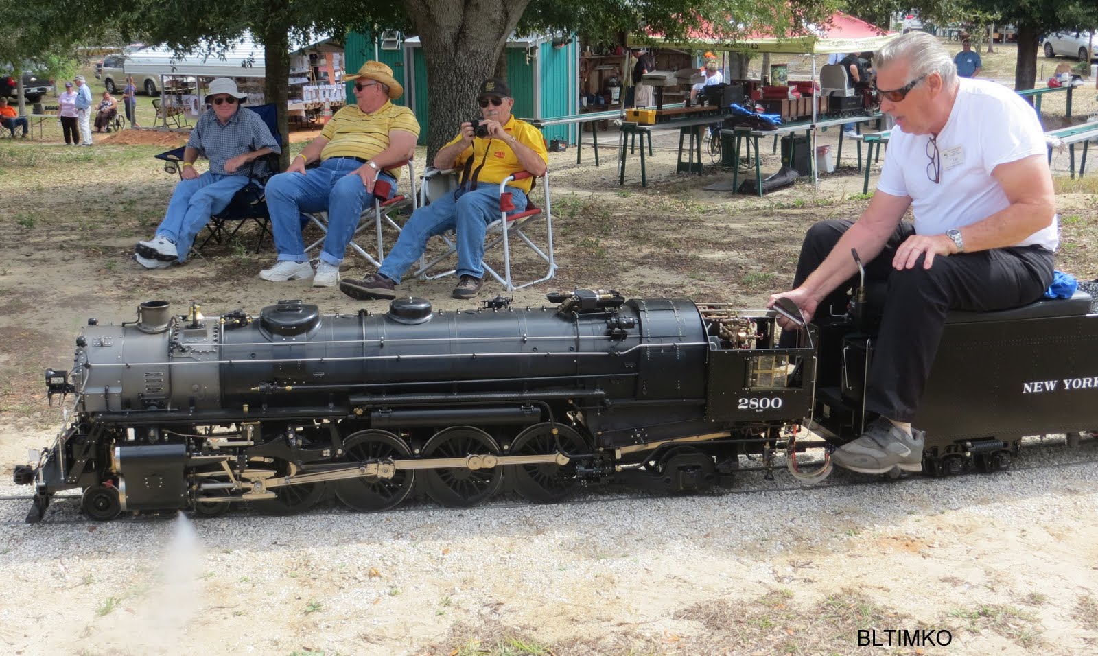 Bob and Linda's RV Travels Ridge Live SteamersGarden trains