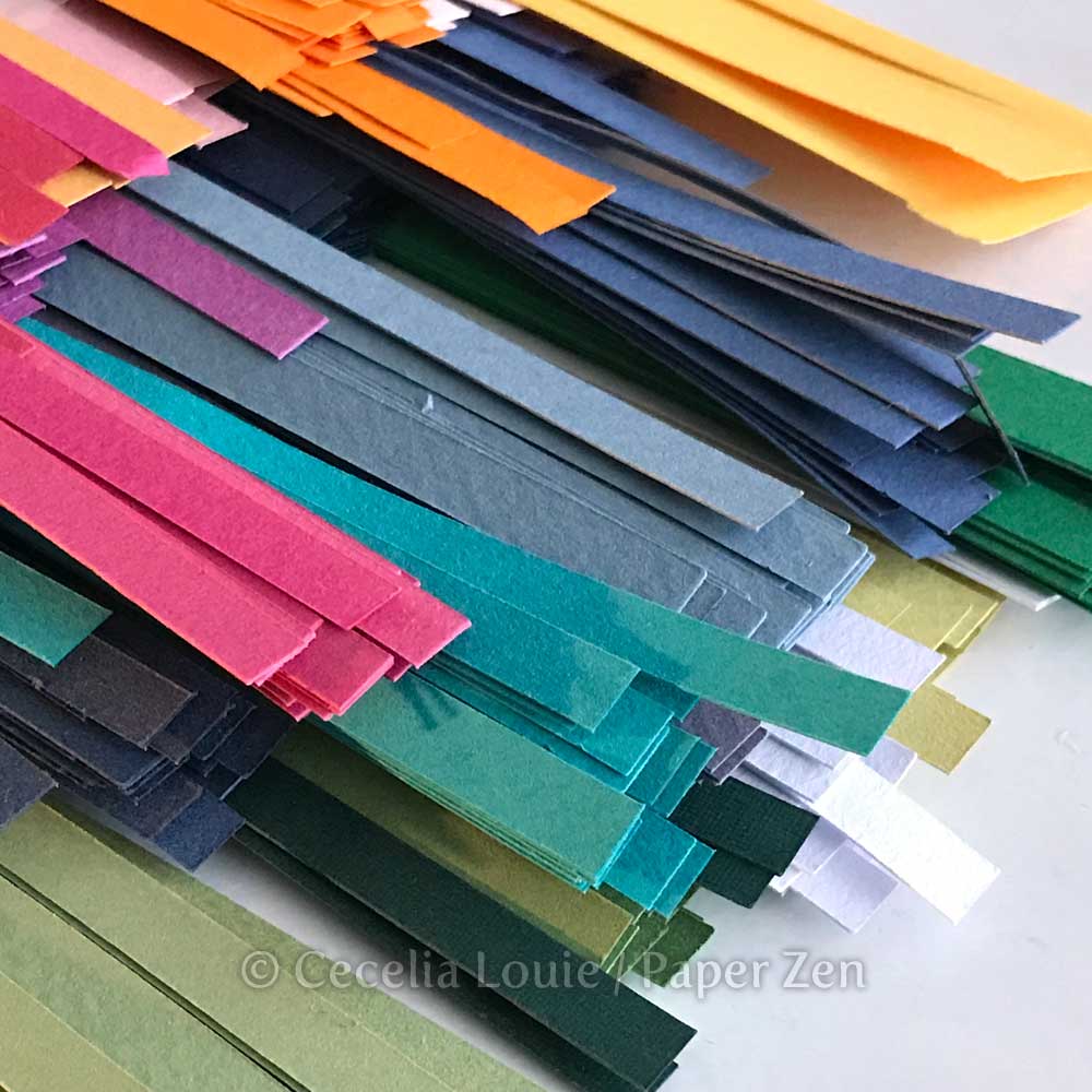Easy PaperArt 26 Colors Quilling Paper Strip 3mm 5mm 7mm 10mm Handmade Origami Quilling Strips Mixed Color Paper Stripes DIY Crafts Paper Decor Supplies 10mm-2/5inch