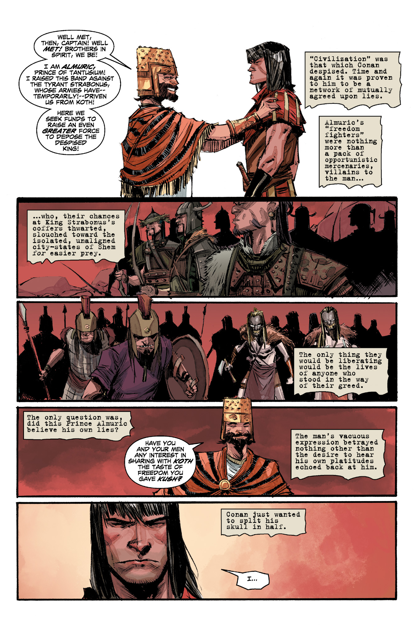 Read online Conan the Avenger comic -  Issue #7 - 21